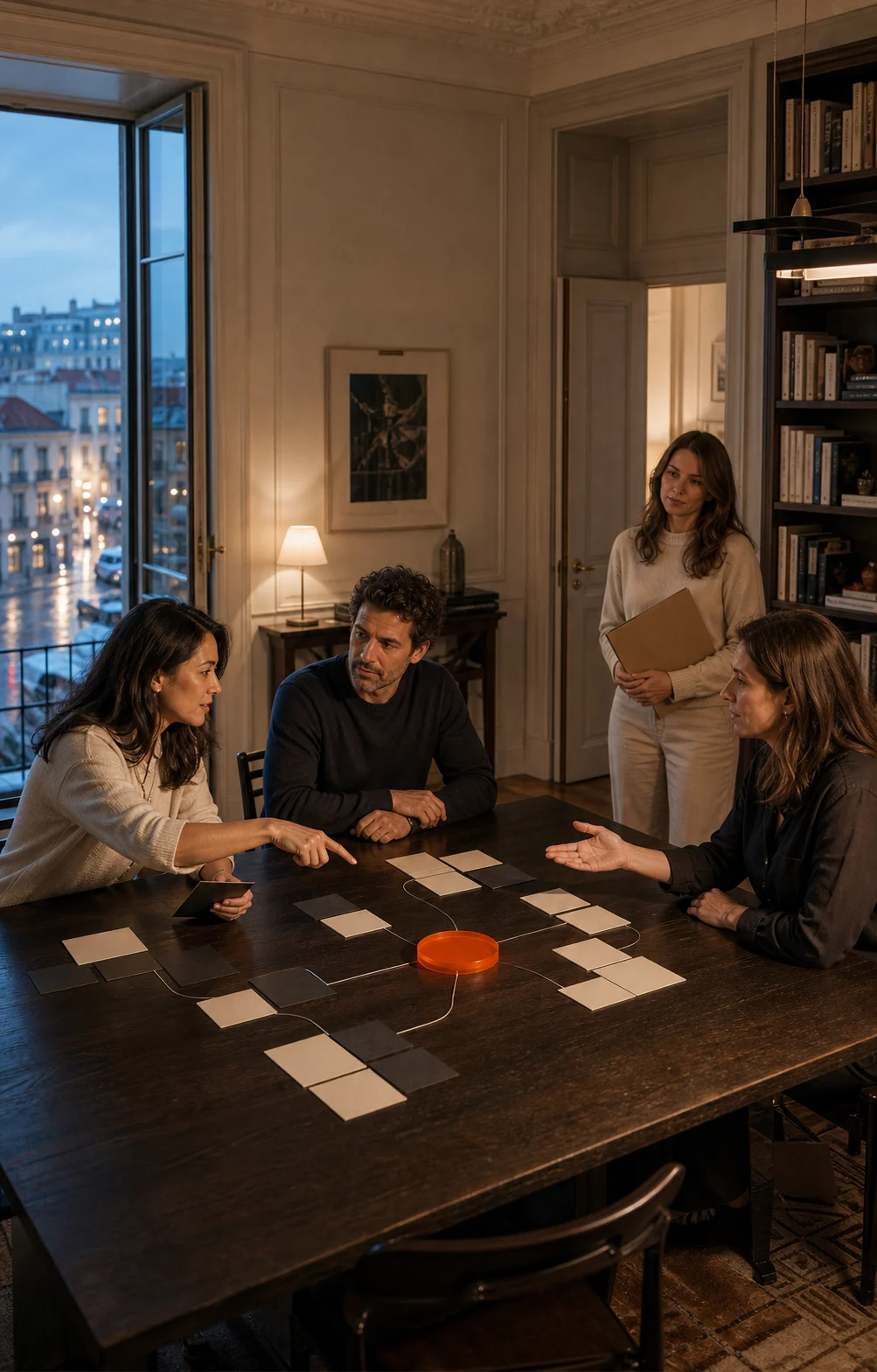 Un equipo coordinado por Mirror prepara y ejecuta decisiones financieras complejas